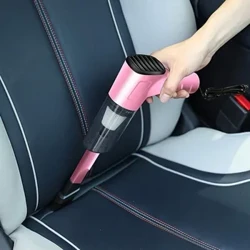 Vacuum Cleaner Mobil Penghilang Debu Daya Tinggi Sedan Handheld Steker Langsung 12V Kawat Mesin Pembersih Mini kanggo Aksesoris Mobil