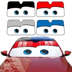Proteksyon ng Solar ng Kotse 4 na Kulay Mga Mata Pinainit na Windshield Sunshade Window ng Kotse Panakip ng Windscreen Sun Shade Auto Sun Visor Mga takip ng kotse