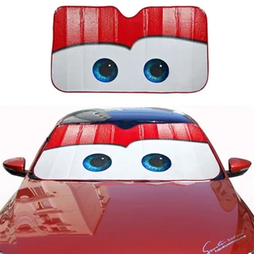 Proteksyon ng Solar ng Kotse 6 na Kulay Mga Mata Pinainit na Windshield Sunshade Window ng Kotse Panakip ng Windscreen Sun Shade Auto Sun Visor Mga takip ng kotse