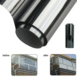 300cmx50cm Iwindi Lemoto Elimnyama Amafoil Amafilimu Afaka Tint Tinting Ifilimu Roll Car Auto Home Window Glass Summer Summer UV Protector Films