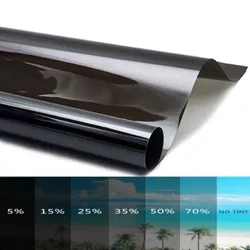 50 * 100 cm juoda automobilio lango Flim privatumo apsauga nuo saulės apsauganti nuo UV langų atspalvio plėvelė nepermatoma lango plėvelė automobilio miegamojo tualetui