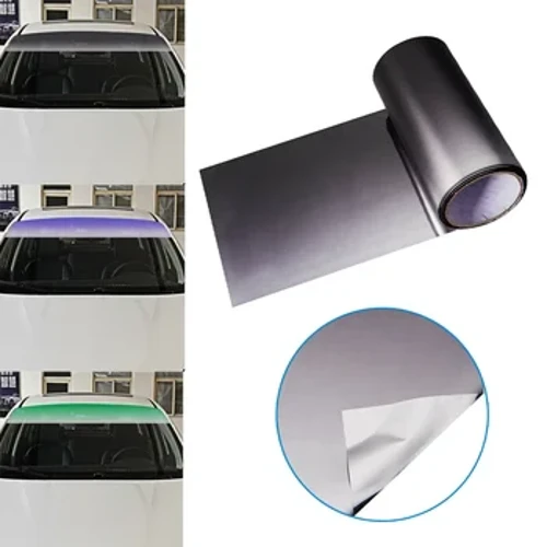 1Pc Gêr Blaen Modurol Cyffredinol Ffilm Solar Wedi'i Hinswleiddio Car Windshields Wrap Taflen Roll Ffilm Ffilm Amddiffyn Solar Ffenestr