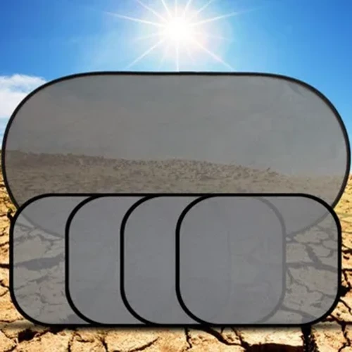 Protección UV Plegable Auto ventana trasera de la ventana trasera del sol del automóvil parabrisas del delantero