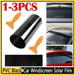 1-5PCS Kioo cha Upepo cha Kioo cha Upepo cha Gari Isiyopitisha Maji kwa Filamu ya Jua ya Kifaa cha Kuhami Joto cha PVC 140x25cm Kifaa cha Mapambo ya Filamu ya Kinga ya UV ya Kivuli cha Jua