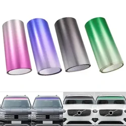 20X150cm Car Sun Shade Front Windshield Sunshade Protector VLT Solar Window Tint Film Heat Insulation na nagbabago ng Kulay ng Film