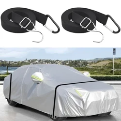 8/2 Chiếc Vỏ Xe Ô Tô Chống Gió Dây Nylon Có Thể Điều Chỉnh Áo Trùm Xe An Toàn Protectio Dây Xe Mặc Lốc Sửa Đai Áo Trùm Xe chống Gió Dây