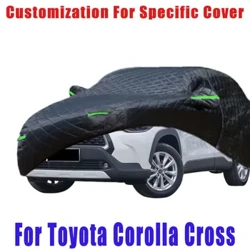 För Toyota Corolla Cross Hail skyddsskydd automatiskt regnskydd, repskydd, skydd mot lackavflagning