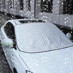 Ikhava Yemoto Yeqhwa Ikhava Yemoto I-Windshield I-Sunshade Yangaphandle I-Anti Ice Frost I-Auto Protector Izimoto Zasebusika Ikhava yangaphandle