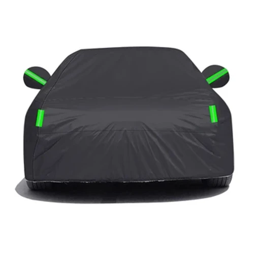 Clúdaigh Gluaisteán Uilíoch Clúdach Uiscedhíonach Báistí Sneachta Faoi Dhíon Allamuigh Clúdach Cosanta Dustproof Sunshade do Hatchback Sedan SUV ORV
