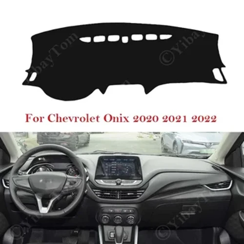 For Chevrolet Onix 2020 2021 2022 Dashboard Cover Dash Board Mat Carpet Pad Anti-sun Sunshade Cape Cushion Sticke Car Accessorie