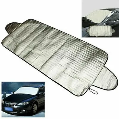 Bền Chất Lượng Kính Chắn Gió Sương Giá Bao Da Bảo Vệ Kính Chắn Gió 4 Lớp 70X150Cm Chống Tia UV Ốp Cách Nhiệt Bóng