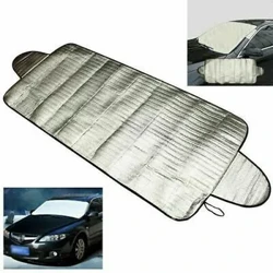 De-kalidad na Matibay na Windscreen Frost Cover Protector Windshield 4 Layers 70x150cm Anti-UV Collapsible Insulation Shade