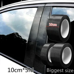 Nhãn dán ô tô bằng sợi carbon nano DIY Dải bảo vệ Dải tự động cửa SIL SID SIDE MIRROR chống trào băng chống thấm nước