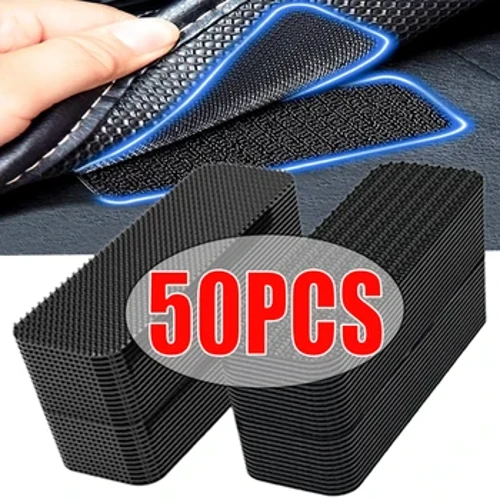 Kaʻa Paʻi Paʻi Paʻa ʻAi ʻAlua Maka no Carpet Pad Dashboard Mat High Adhesive Fixed Patch Floor Mats Anti Skid Grip Tape Sticker