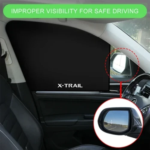 Magnētiskā automašīnas aizkara saulessargs UV aizsargpārklājs Nissan X-Trail Xtrain X Train T30 T31 2007-2015 T32 2014-2022 T33 2021 N32