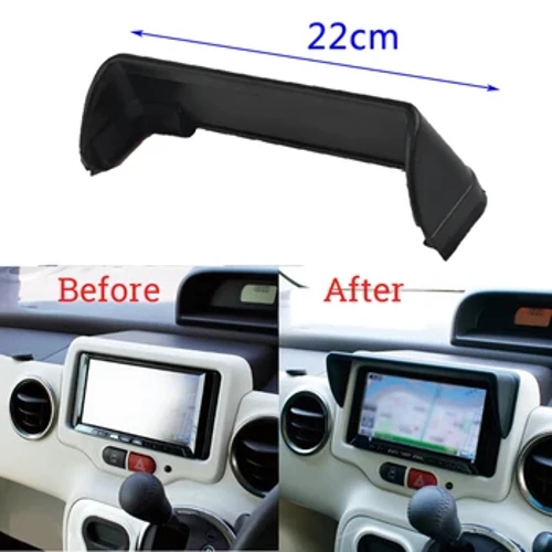 Univershliumumy Gün Visor örtügi 22 sm uzaklykdaky ýalpyldawuk awtoulag dash radiosy Gün kölegesi GPS Nawigasiýa kapot örtügi Awtoulagyň içini çalyşmak bölekleri