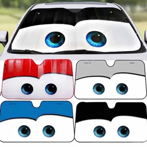 Sunshade ng Sasakyan 6 na Kulay Mga Mata Solar Protection Windshield Sunshade Window ng Sasakyan Panakip ng Windscreen Sun Shade Auto Sun Visor Mga takip ng kotse