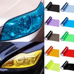 Nā kukui hoʻomalu kiʻiʻoniʻoni Vinyl Film Sticker Auto Headlight Taillight Film Tint Vinyl Sheet Sticker Universal Multicolor