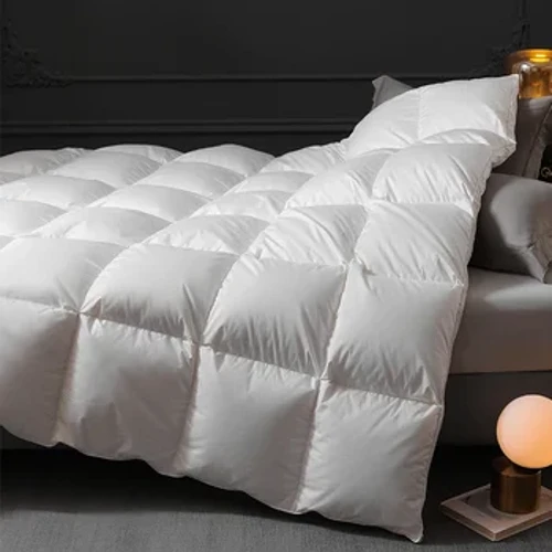maʻemaʻe kiʻekiʻe kiʻekiʻe kiʻekiʻe iho Aultralight Quilts 95% 5A Grade Keʻokeʻo Duvets no ka hoʻoilo ua piʻi ka maikaʻi i ka maʻamau