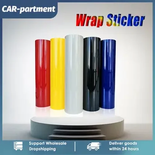 Itin blizgus raudonas vinilo plėvelės apvyniojamas lipdukas 30x152CM folijos dekoravimo plėvelės lipdukas, automobilio apsauginis lipdukas Atuo automobilio kėbulo plėvelė