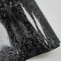 Matte Forge Meta-Cosmos Sợi Carbon Đen Dính Vinyl Cho Xe Dán Tường Cho Xe Bon Phim Thân Xe Phim miếng Dán