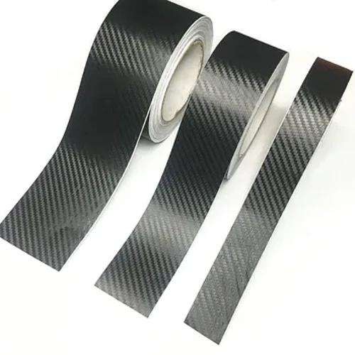 3D Carbon Fiber Sticker Ta'avale DIY Fa'apipi'i Puipuiga Strip Ta'avale Faitotoa Sill Itu Fa'ata Fa'ata'i Mamo'isi lipine e Puipuia le Suavai.