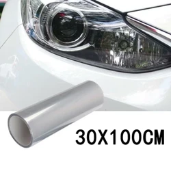 100*30cm Car Transparent Light Protector Film Bumper Hood Paint Protection I-Headlight Protective Film Vinyl