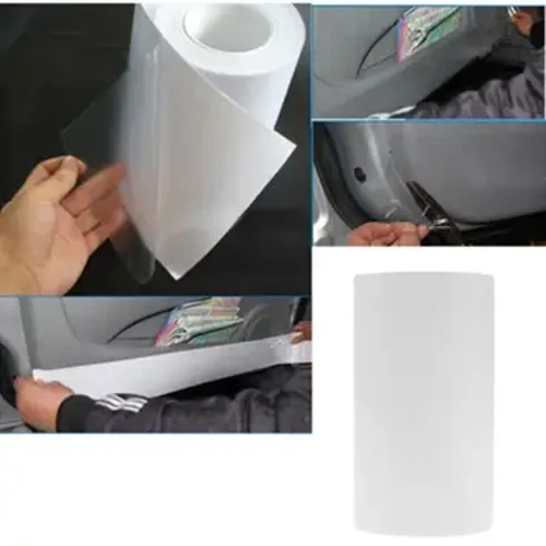 3m กึ่งใส รถ ตัวประตูขอบสีสติกเกอร์ฟิล์มป้องกันรอยขีดข่วน