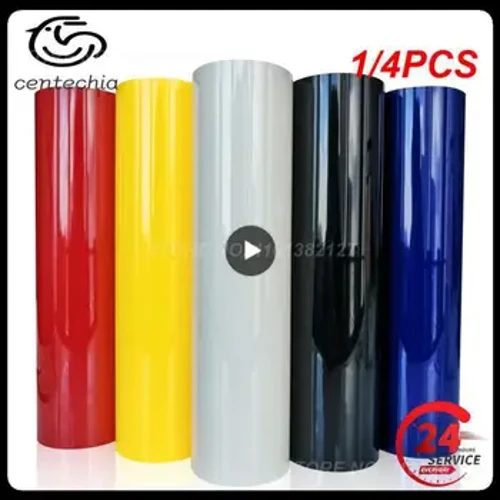 1/4 Siêu Bóng Đỏ Vinyl Phim Bọc Miếng Dán 30X152CM Viền Trang Trí Phim Bọc Sticke bảo Vệ Xe Ô Tô Miếng Dán Atuo Xe Ô Tô