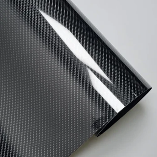 I-High Glossy Pet 6D I-Carbon Fiber Vinyl Goqa Ifilimu Izitikha Zemoto Engangeni Manzi Ikhonsoli Yezinsiza Zezithuthuthu Yekhompyutha Ye-Laptop Skin Auto
