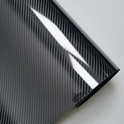 Độ Bóng Cao Thú Cưng 6D Sợi Carbon Bọc Vinyl Phim Chống Thấm Nước Xe Ô Tô Tay Cầm Máy Tính Laptop Da Ô Tô Xe Máy Phụ Kiện