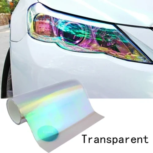 120x30cm Gluaisteán Trédhearcach Scannán Tint Vinyl Wrap Greamán PVC Changer Car Ceannlampa Taillight Greamán Solais Scannán Gluaisteán