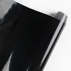 Màu Đen Bóng Phim Thân Xe Bọc Vinyl Đề Can Tự Dính Miếng Dán Xe Máy Xe Đạp Tự Động Màu Da Thay Đổi Phim 150*50 Cm