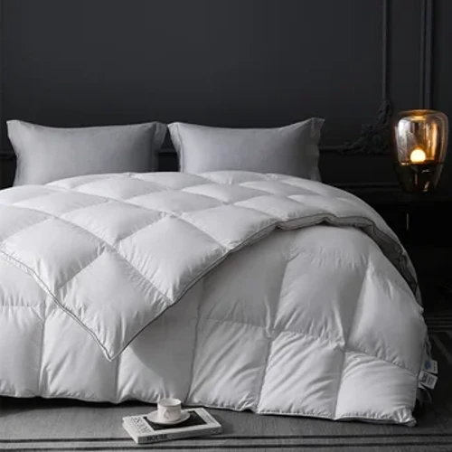 Selimut Duvet Down Goose Down Pure Down High-End ultra-ringan - Ultra-Alus, Breathable, lan Nyaman Awet, Ukuran Ratu