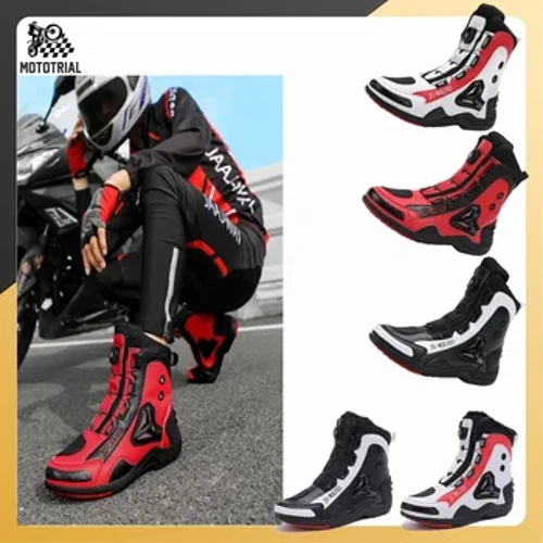 Ayakkabı Su Geçirmez Off-road Çekiş Motosiklet botları Erkekler Ve Kadınlar Dört Mevsim Açık Eğlence Spor Ayakkabıları Motosiklet Bisiklet