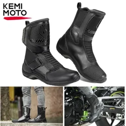 Motocykel Pánske čižmy Motokros Terénne jazdecké čižmy Motorové člny Závodné Turistické topánky Motorka Vodotesné Priedušné Protišmykové