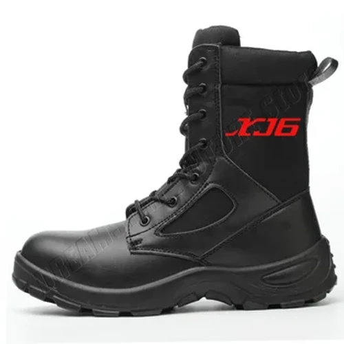 For XJ6 XJ6F 2022 2023 2024 Motorcycle military boots stab proof and anti smashing desert combat adventure shoes