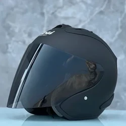 Helmed Hanner Du Matte Ram4 Dynion a Merched Beic Modur Oddi ar y Ffordd Helmed Haf Lawr Allt Rasio Mynydd Cross Casco Capacete
