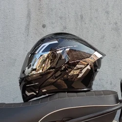 Nā mahiole kaʻa kaʻa kaʻa Paʻa Paʻi Paʻi ʻelua Modular Flip Up mahiole DOT i ʻāpono ʻia ke alo piha casque moto racing casco abatible para moto