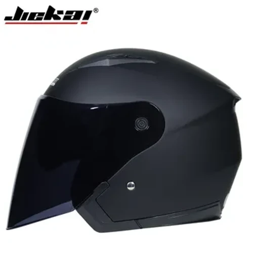 Motosiklet Kaskı Erkek Kadın Dört Mevsim capacete para motocicleta cascos para moto Çift Lens YARIŞ YARıM KASKLAR