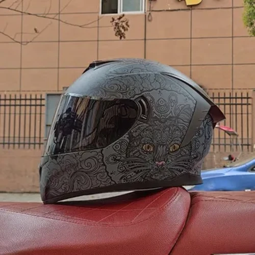 Helmet a me ka palekana no ke kaʻa kaʻa Scooter Casco Moto Modular Capacetes Helmets Engine Full Face Casco Integral Motorsiklet Kask
