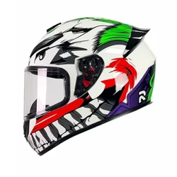 DOT helhjelm Motorsykkelhjelm Hjelm utendørs Flip Up Riding Casco Moto Capacetes Hjelmer Unisex