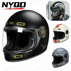 Beasley Tất Cả Các Mùa Vintage Mũ Bảo Hiểm Full Face Xe Máy De Moto DOT ECE Chấp Thuận Phản Lực Mũ Bảo Hiểm Xe Máy Capacete