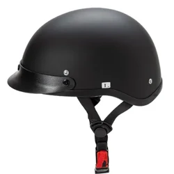 Inaprubahan ng DOT ang motobike helmet half face helmet ABS shell para sa lalaki at babae