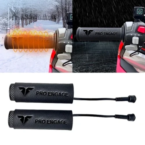 Beiciau modur dolenni wedi'u gwresogi â bar llaw USB DC12V Cynhesach ar gyfer Beic Modur ATV Snowmobile 3 Pad Gwresogi Addasiad Gêr