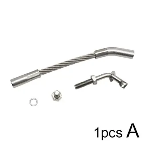Snowmobiles 1Ppc Ice Scratchers Carbide Tip Kit Ανοξείδωτο ατσάλι Snow Car Reverse Scraper for Snowmobile SnowX Works Winter Tools