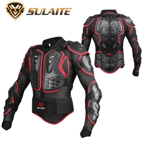 SULAITE Motorcycle Jacket Racing Armor Protector ATV Motocross Body Protection Jacket Damit Protective Gear