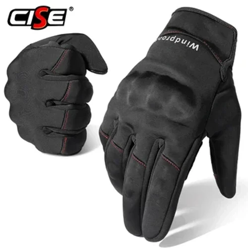 หน้าจอสัมผัสถุงมือรถจักรยานยนต์Moto Motocrossฤดูหนาวความร้อนลื่นขี่มอเตอร์ไซด์Bikerเกียร์ป้องกันWindproofผู้ชายผู้หญิง