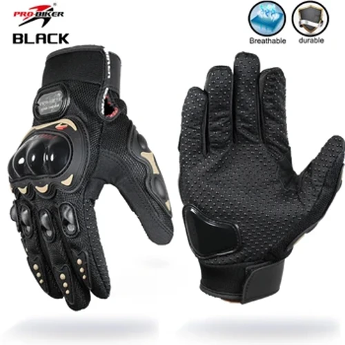 Herremotorsykkel Helfinger hansker Sykkelutstyr Bærbar Lady Knight Racing Hanske Guantes Moto Verneutstyr Votter