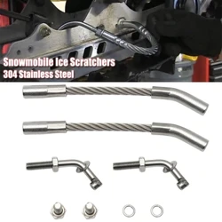 Snowmobile Ice Scratchers Icebreaker Reverse Kit Snowmobile Accessories 1201-DF Tip Scratcher უჟანგავი ფოლადი